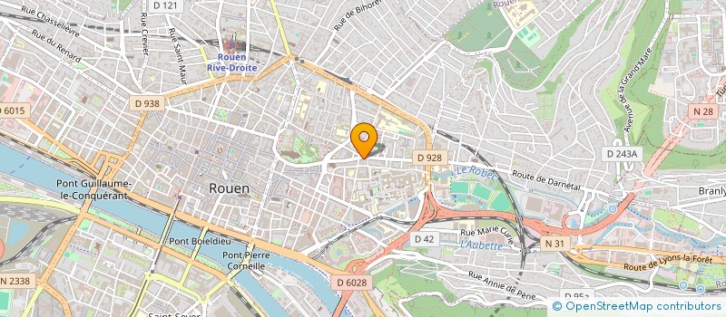 localisation de l'entreprise COMMUNISME GUSTATIF à ROUEN