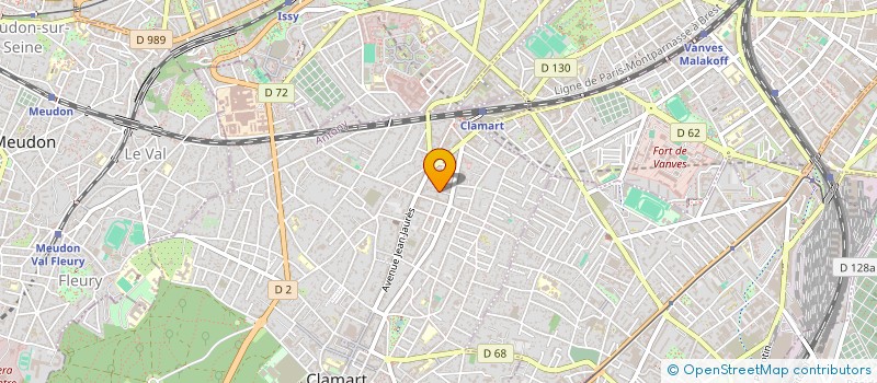localisation de l'entreprise COMMUNITER à CLAMART