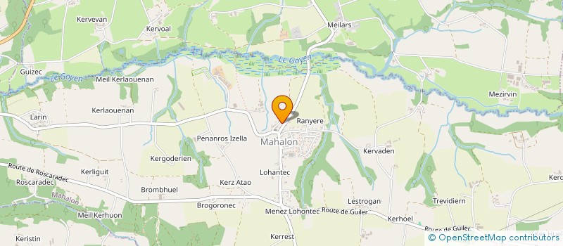 localisation de l'entreprise COMMUNOTERRE  MAHALON