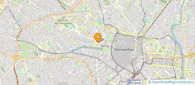 localisation de l'entreprise COMMUTEC SARL à MONTPELLIER