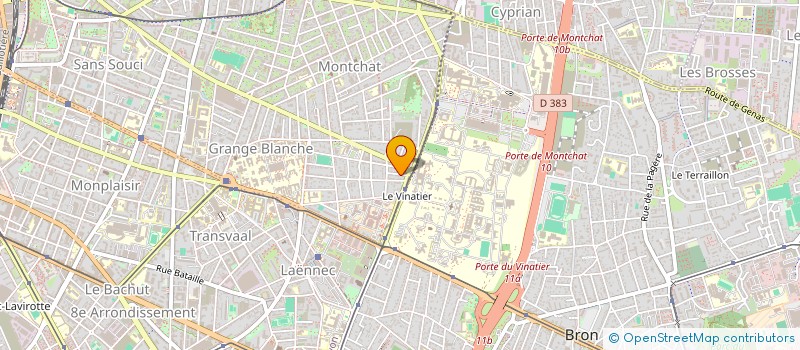 localisation de l'entreprise COMO  LYON