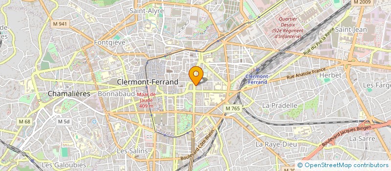 localisation de l'entreprise COMO 63 à VICHY