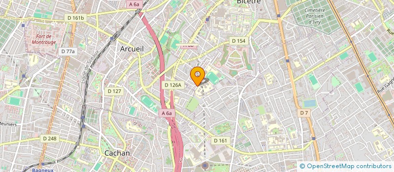 localisation de l'entreprise COMO CONSULTING RH  LE KREMLIN-BICETRE