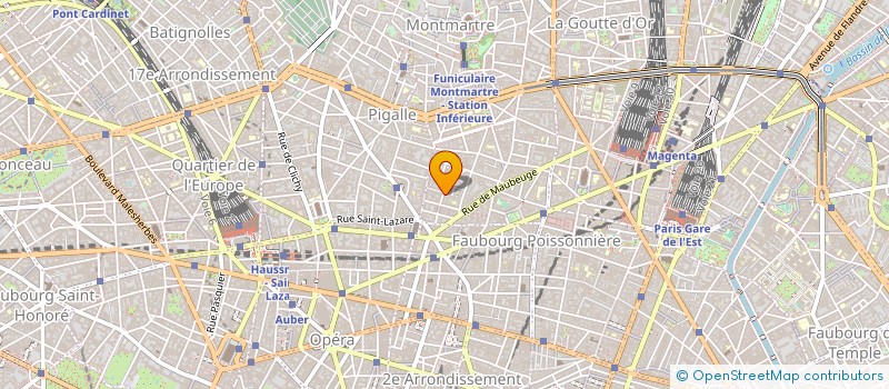 localisation de l'entreprise COMOC SA à PARIS