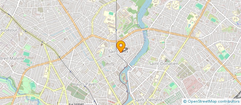 localisation de l'entreprise COMOD  NANTES