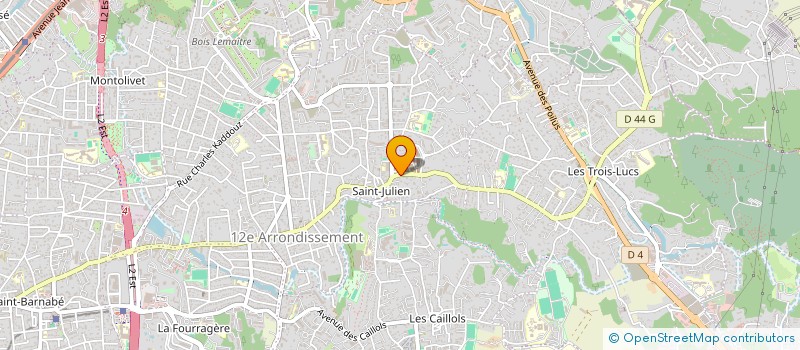 localisation de l'entreprise COMODER à MARSEILLE