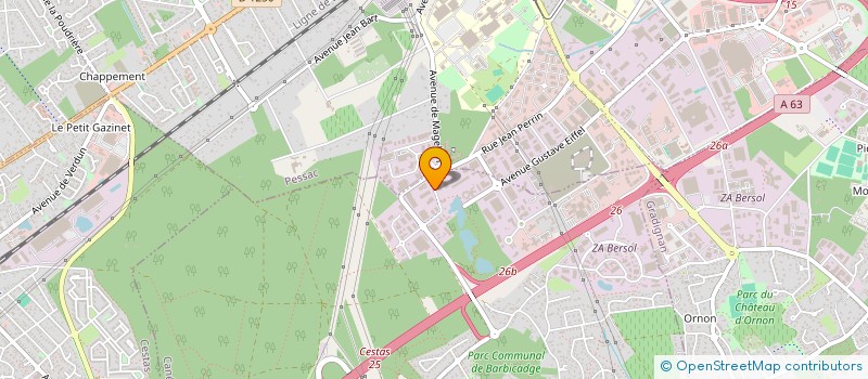 localisation de l'entreprise COMODO à CANEJAN