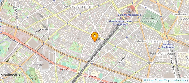 localisation de l'entreprise COMOISE à PARIS