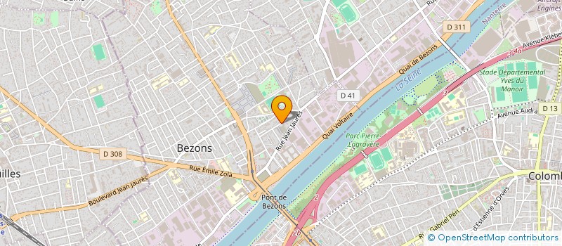 localisation de l'entreprise COMONORD SARL à BEZONS