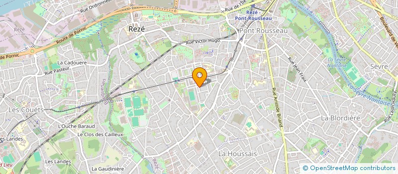 localisation de l'entreprise COMOR  REZE