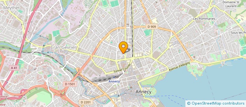 localisation de l'entreprise COMORES COMORENEWS à ANNECY