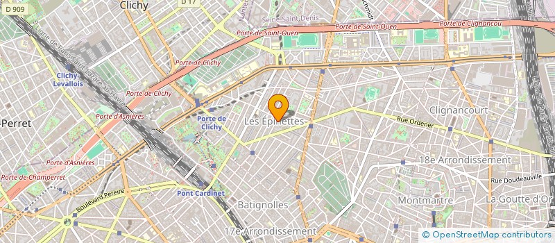 localisation de l'entreprise COMORES TRANSIT à PARIS