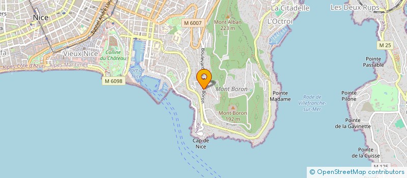 localisation de l'entreprise COMORESSE à NICE