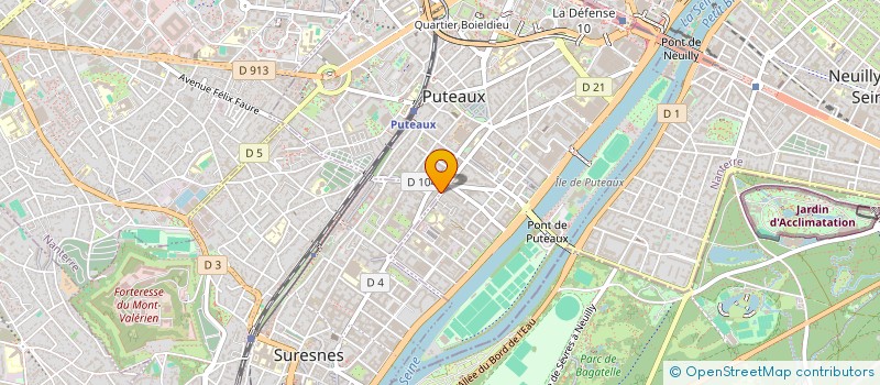 localisation de l'entreprise COMORRECLAS REINSERTION HANDICAPES à SURESNES