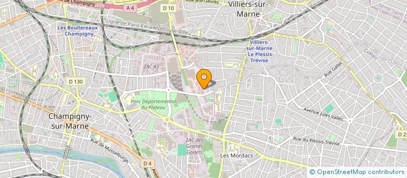 localisation de l'entreprise COMOSOL IMMO  CHAMPIGNY-SUR-MARNE