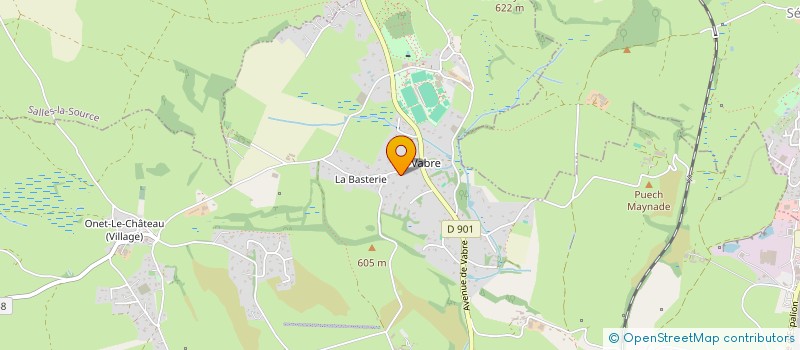 localisation de l'entreprise COMP FAMILY  ONET-LE-CHATEAU