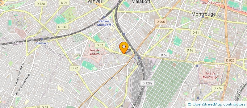 localisation de l'entreprise COMP&VIT à CHATILLON
