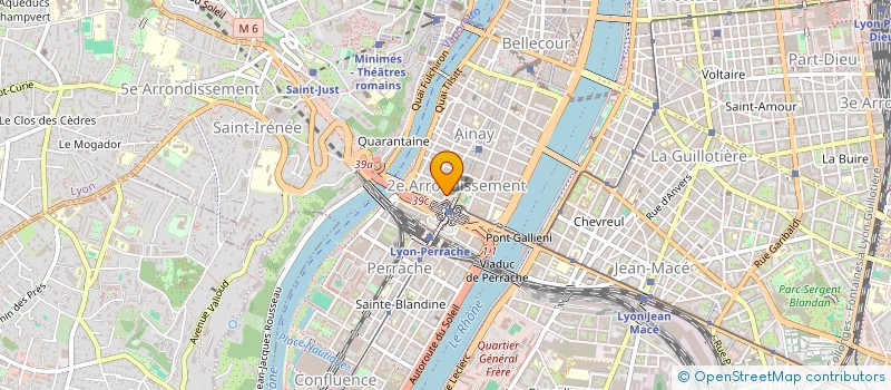 localisation de l'entreprise COMPA à LYON