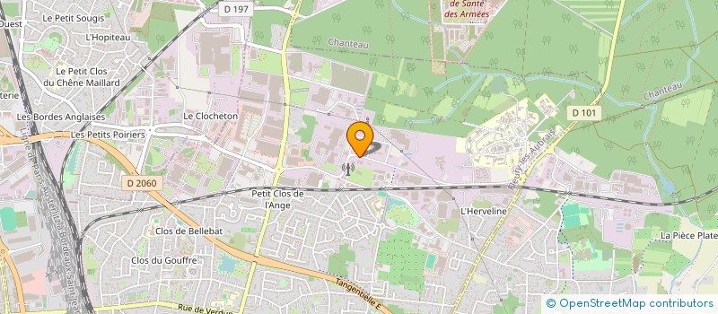 localisation de l'entreprise COMPA MAINTENANCE à FLEURY-LES-AUBRAIS