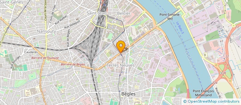 localisation de l'entreprise COMPACT BTP  BORDEAUX