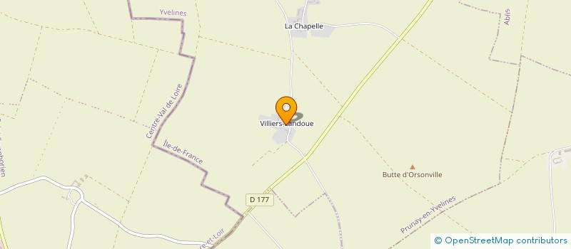 localisation de l'entreprise COMPADRUE à ORSONVILLE