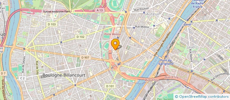 localisation de l'entreprise COMPAGIE Z21  PARIS