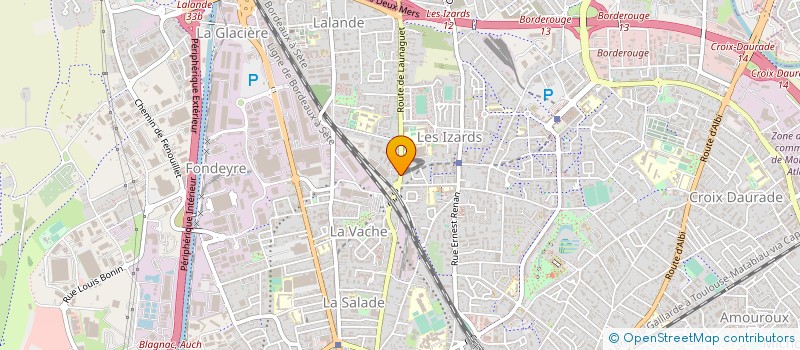 localisation de l'entreprise COMPAGNE GENERALE D'ENTREPRISE MODERNE DESAMIANTAGE à TOULOUSE