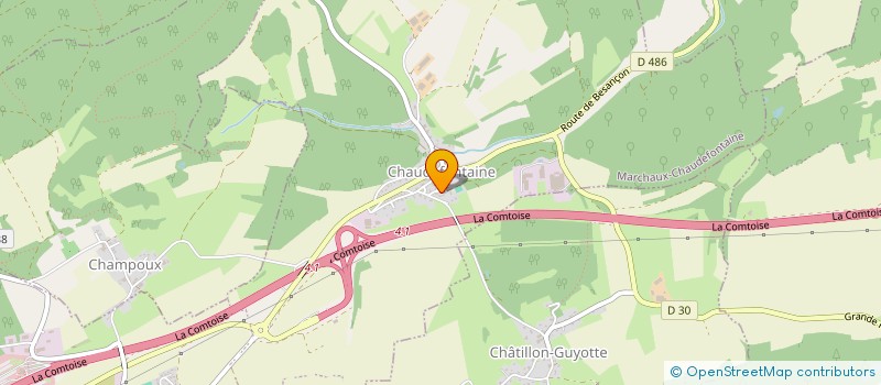 localisation de l'entreprise COMPAGNE RENOVATION IMMOBILIER  MARCHAUX-CHAUDEFONTAINE