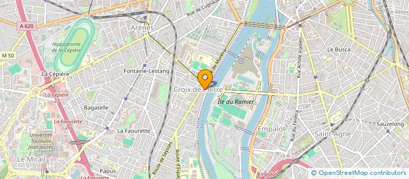 localisation de l'entreprise COMPAGNIE 111 à TOULOUSE