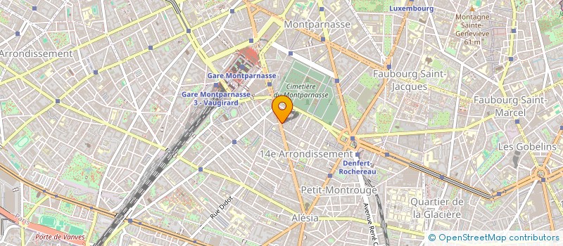 localisation de l'entreprise COMPAGNIE 121  PARIS