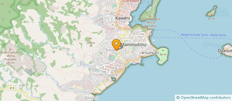 localisation de l'entreprise COMPAGNIE 13 à MAMOUDZOU