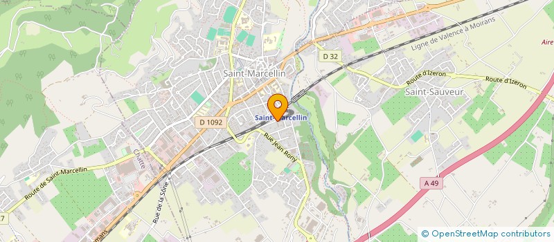 localisation de l'entreprise COMPAGNIE 158  SAINT-MARCELLIN