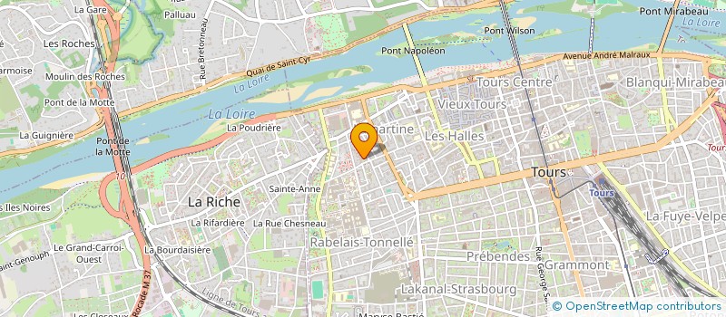 localisation de l'entreprise COMPAGNIE 21  TOURS