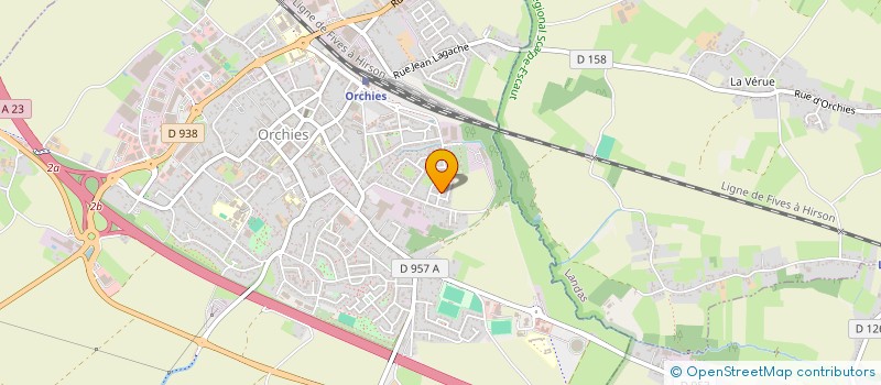 localisation de l'entreprise COMPAGNIE 24  ORCHIES