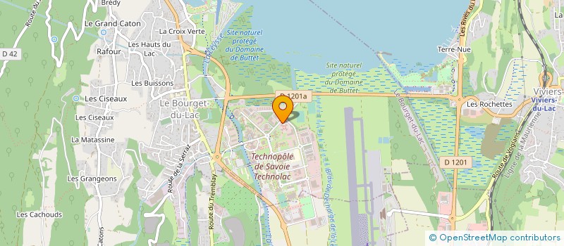 localisation de l'entreprise COMPAGNIE 24MAI  LE BOURGET-DU-LAC