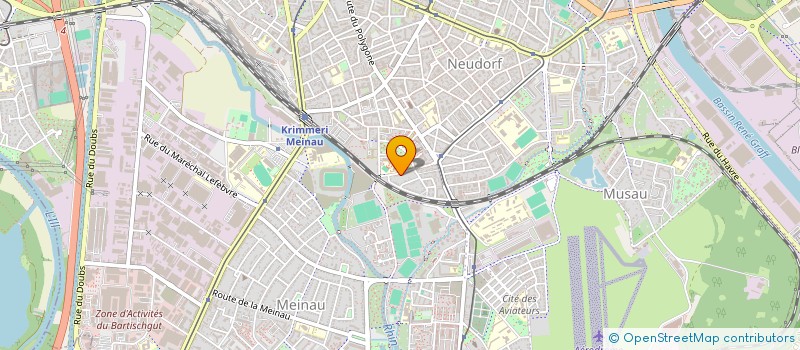 localisation de l'entreprise COMPAGNIE 32 DECEMBRE à STRASBOURG
