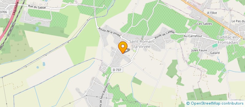 localisation de l'entreprise COMPAGNIE 3EMETER  SAINT-ROMAIN-LA-VIRVEE