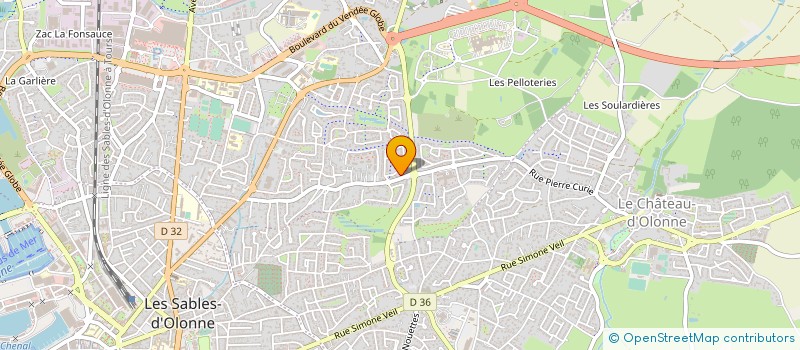 localisation de l'entreprise COMPAGNIE 4 X 4 à LES SABLES D'OLONNE