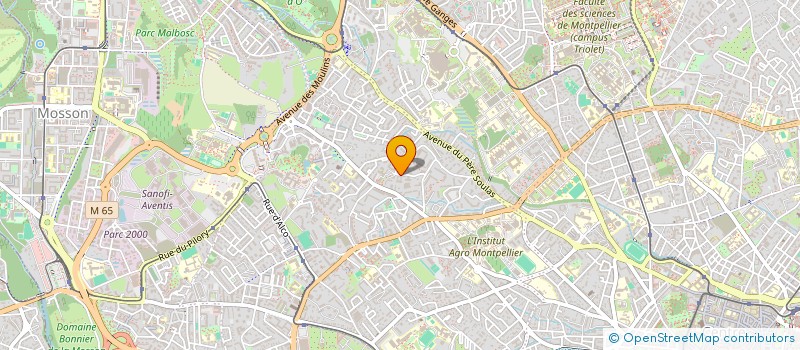 localisation de l'entreprise COMPAGNIE 4A2  MONTPELLIER