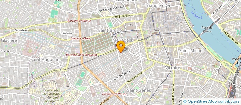 localisation de l'entreprise COMPAGNIE  BORDEAUX