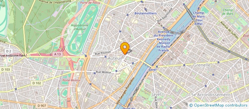 localisation de l'entreprise COMPAGNIE A CIEL OUVERT  PARIS