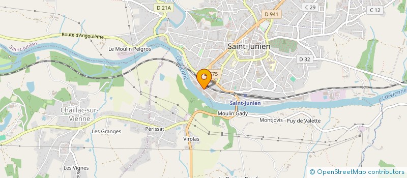 localisation de l'entreprise COMPAGNIE A CIEL OUVERT à SAINT-JUNIEN
