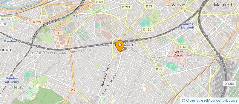 localisation de l'entreprise COMPAGNIE A'CROCHE NOTE à CLAMART