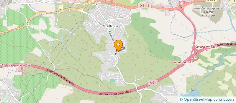 localisation de l'entreprise COMPAGNIE A LA CROISEE DES REVES  CARCASSONNE