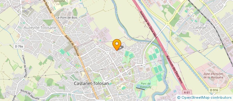 localisation de l'entreprise COMPAGNIE A R T ATELIER REVEIL TROMPETT à CASTANET-TOLOSAN