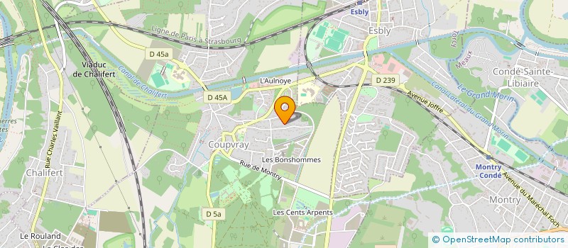 localisation de l'entreprise COMPAGNIE A TOUT VA  COUPVRAY