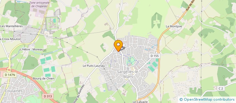 localisation de l'entreprise COMPAGNIE ABRAKADABRAK à SARGE-LES-LE-MANS