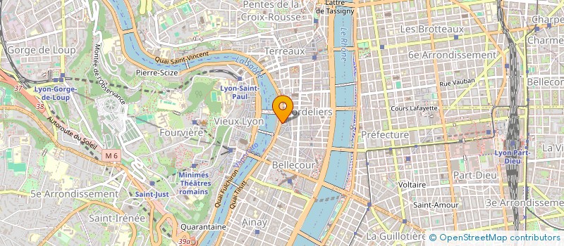 localisation de l'entreprise COMPAGNIE ACCES LIBRE à LYON
