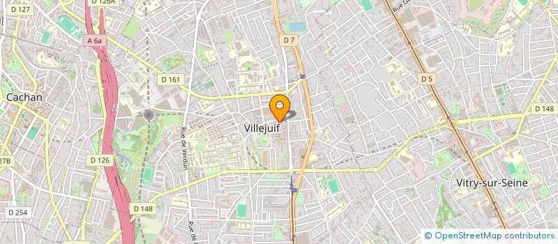 localisation de l'entreprise COMPAGNIE ACHNAMARA à VILLEJUIF