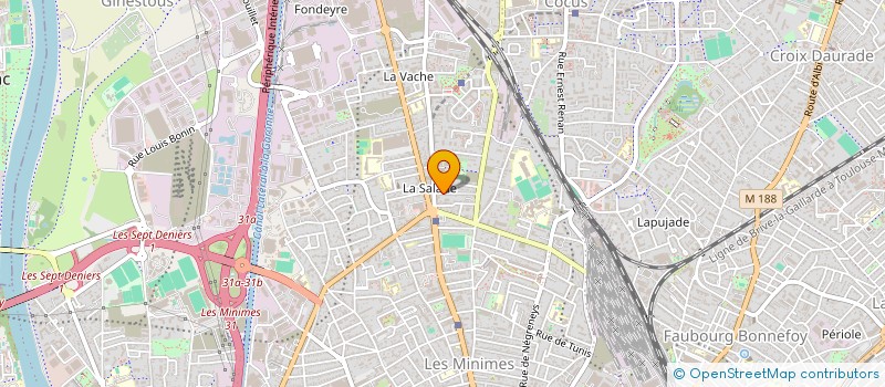 localisation de l'entreprise COMPAGNIE ACME  TOULOUSE